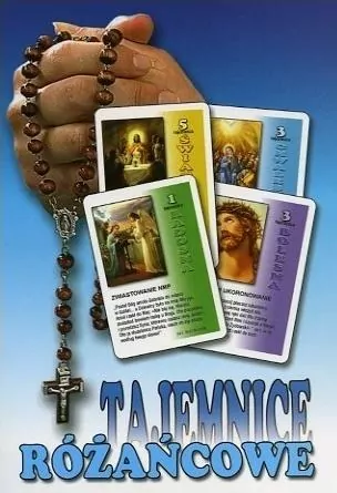 Tajemnice różańcowe - karty duże - tantis.pl