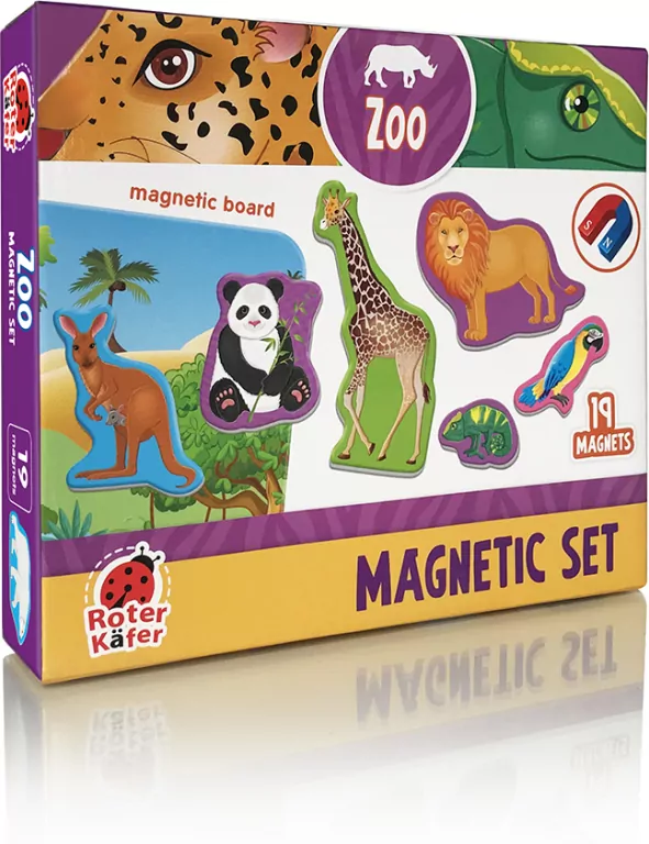Zestaw magnesów. Zoo - tantis.pl