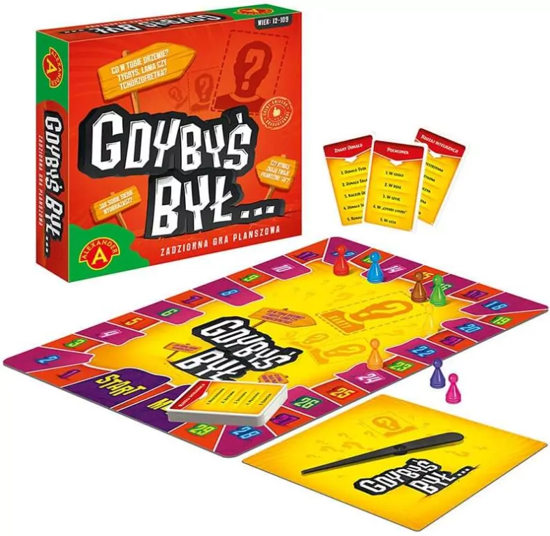 Gdybyś był... Zadziorna gra planszowa - tantis.pl