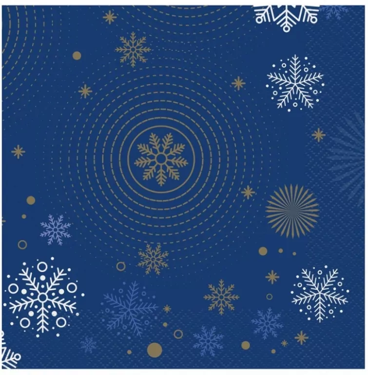 Serwetki Navy Blue 33 x 33 cm 20 szt - tantis.pl
