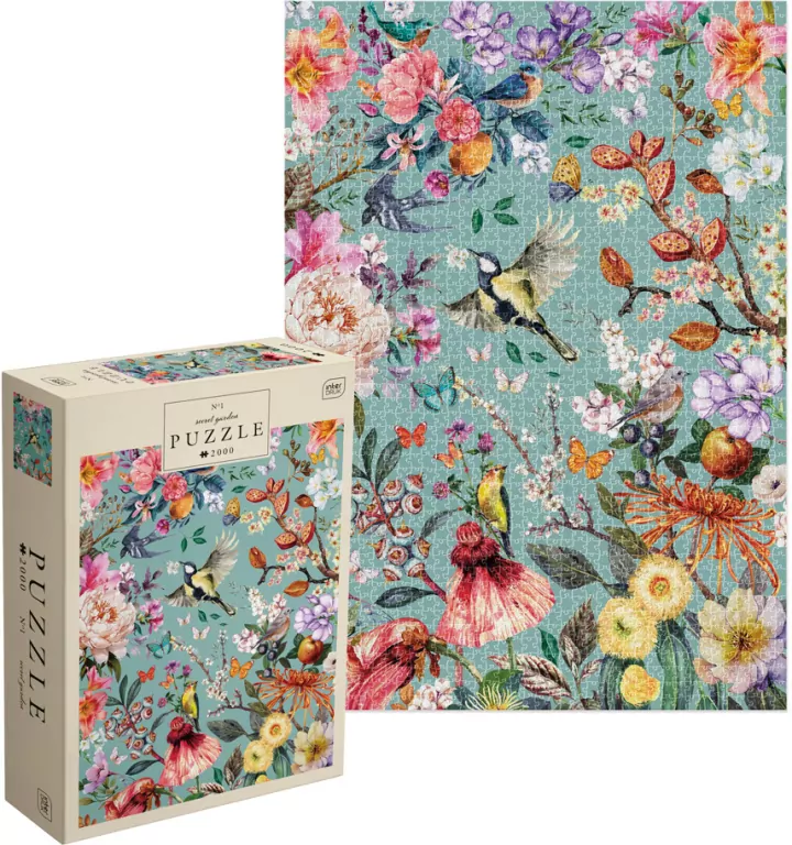 Puzzle 2000 Secret Garden 1 - tantis.pl