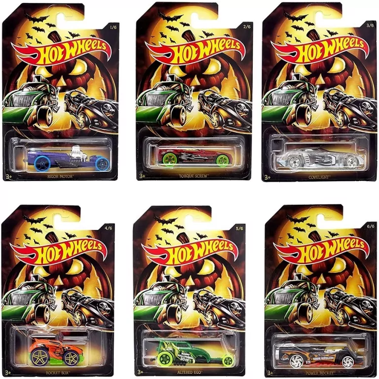 Hot Wheels Samochodzik Halloween mix - tantis.pl