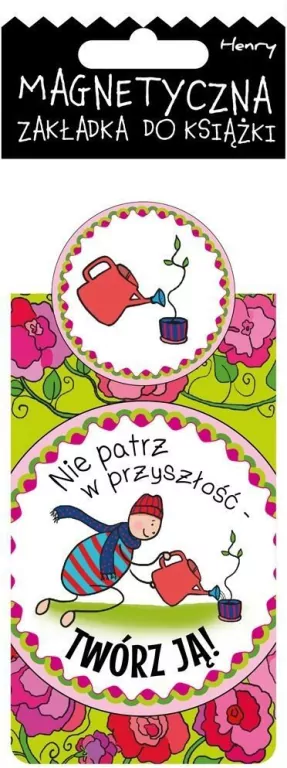 Magnetyczna zakładka do książki. Nie patrz w przyszłość - tantis.pl