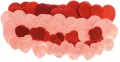 Naklejki z filcu serca 60szt - tantis.pl
