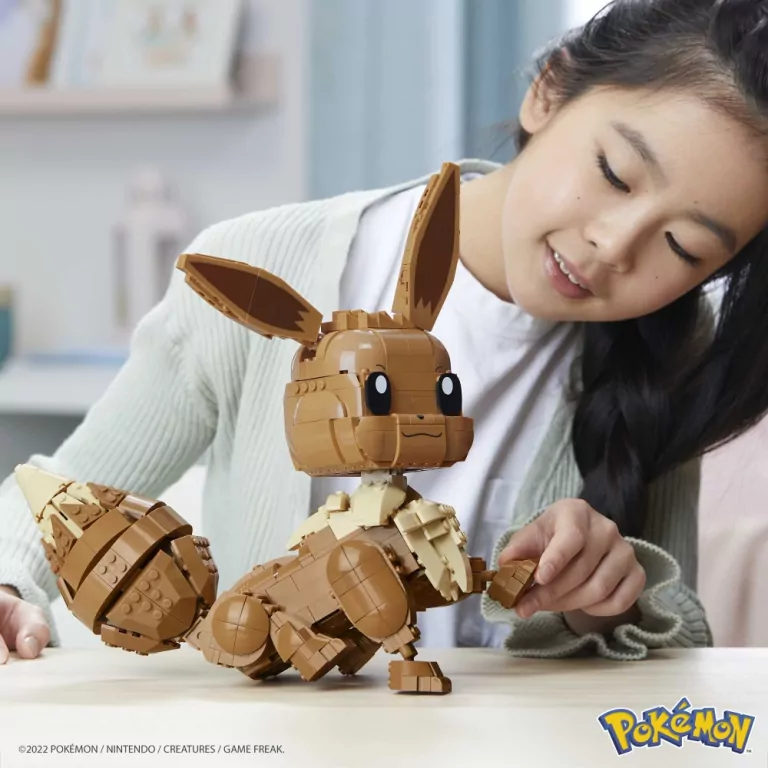 Klocki. Pokemon do zbudowania. Duży Eevee - tantis.pl