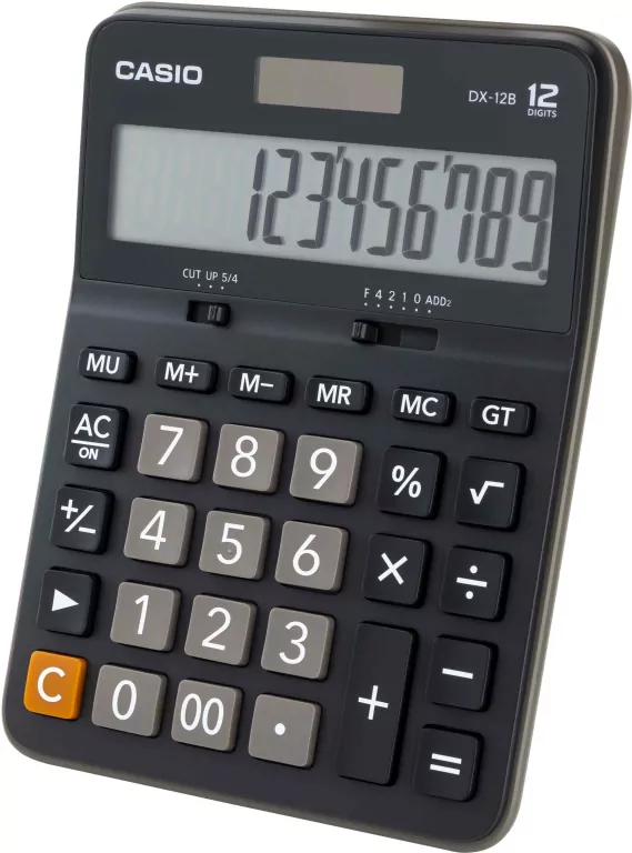 Kalkulator Casio DH-12BK-S - tantis.pl