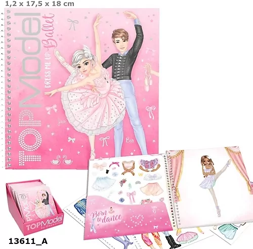 Zestaw Dress Me Up Top Model Balet 13611A - tantis.pl