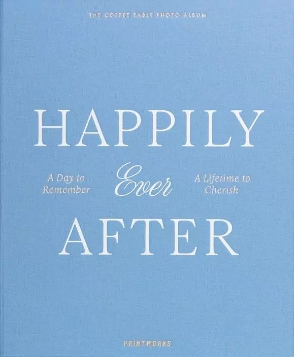Fotoalbum Ślub - Happily Ever After, Blue - tantis.pl