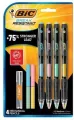 Ołówek mechaniczny + wkłady + gumka 4szt BIC - tantis.pl