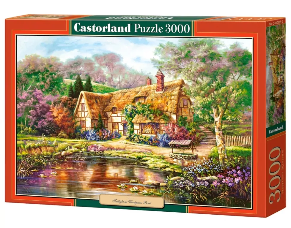 Puzzle 3000. Twilight at Woodgreen Pond - tantis.pl