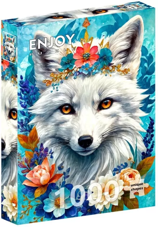 Puzzle 1000 Śnieżny lis - tantis.pl