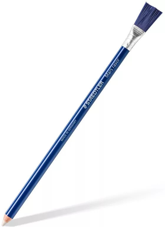 Display Gumka w ołówku z pędzelkiem Rasor do tuszu Staedtler display 12 szt. - tantis.pl