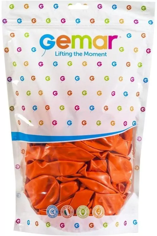 Balony pastel pomarańczowe - tantis.pl