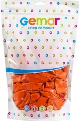 Balony pastel pomarańczowe