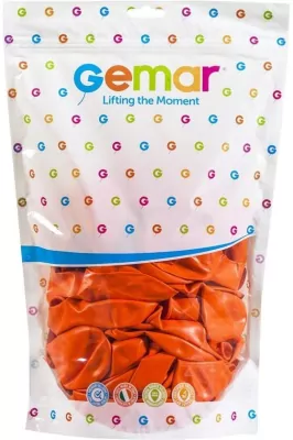 Balony pastel pomarańczowe