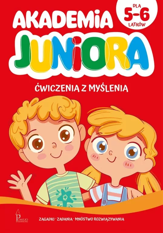 Akademia Juniora. Ćwiczenia z myślenia. Dla 5-6 latków - tantis.pl