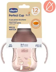 Kubek 360` do nauki samodzieln picia 200ml brzoskw