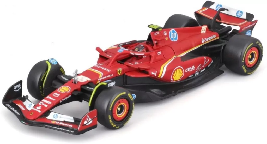 Ferrari SF-24 With Helmet 2024 Imola Italy - tantis.pl