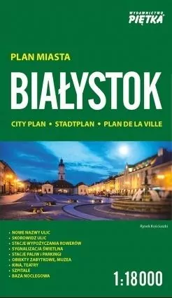 Białystok 1:18000 plan miasta PIĘTKA - tantis.pl