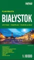 Białystok 1:18000 plan miasta PIĘTKA - tantis.pl
