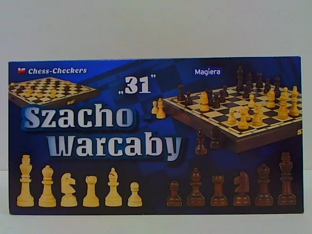 Magiera. Szacho-warcaby 31cm - tantis.pl