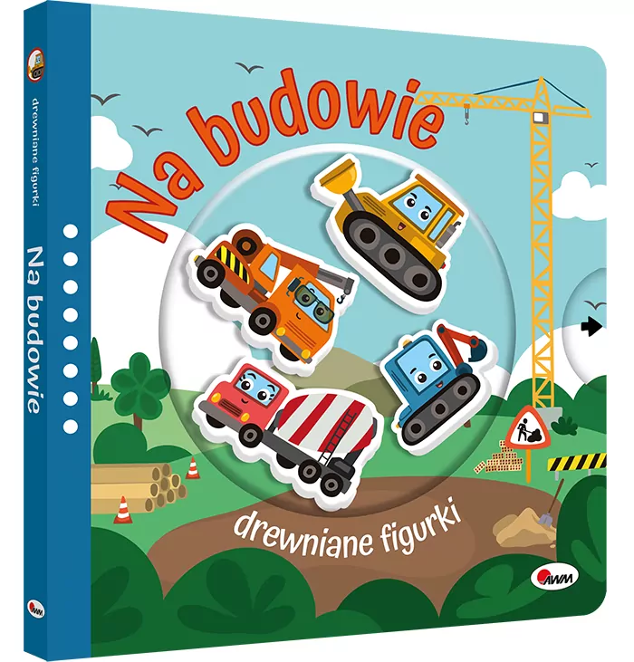 Na budowie. Drewniane figurki - tantis.pl