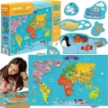 Dodo. Gra magnetyczna. Mapa świata - tantis.pl
