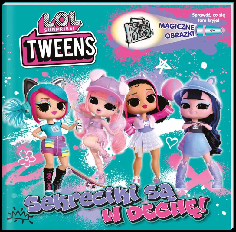 L.O.L. Surprise! Magiczne obrazki. Sekreciki  są w dechę! - tantis.pl