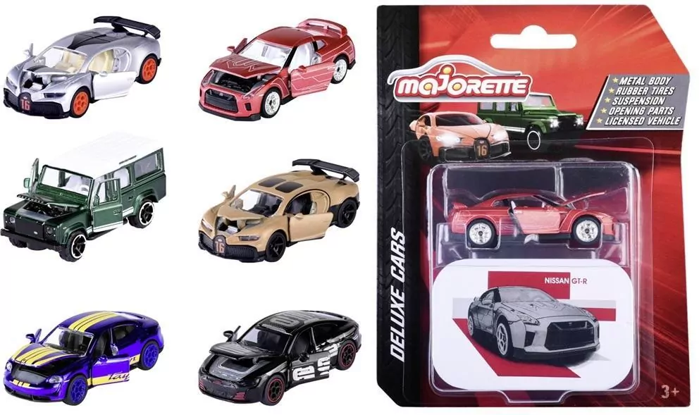 Majorette Pojazdy Deluxe 6 rodzajów - tantis.pl