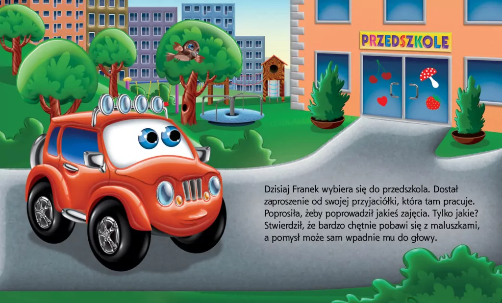 W przedszkolu. Samochodzik Franek - tantis.pl