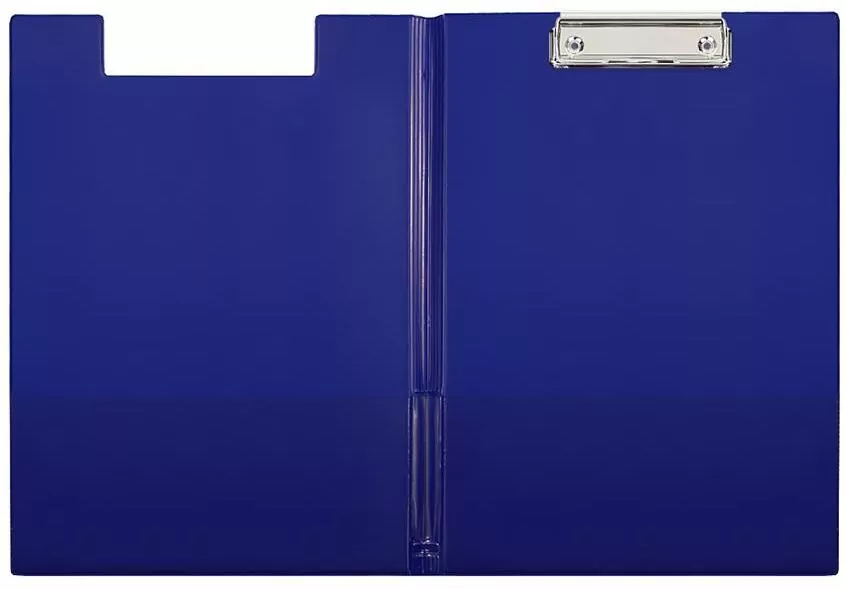 Biurfol. Clipboard A4 Teczka PCV, granatowa - tantis.pl