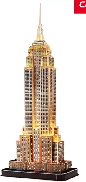 Puzzle 3d Empire State Building. Wersja nocna - tantis.pl