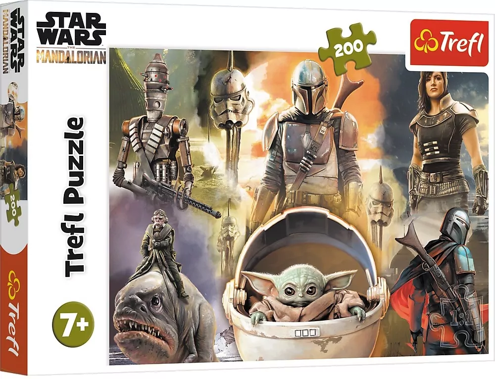 Puzzle 200 Star Wars. Gotowi do walki - tantis.pl