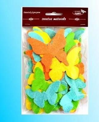 Motyle brokatowe, 52 sztuki - tantis.pl