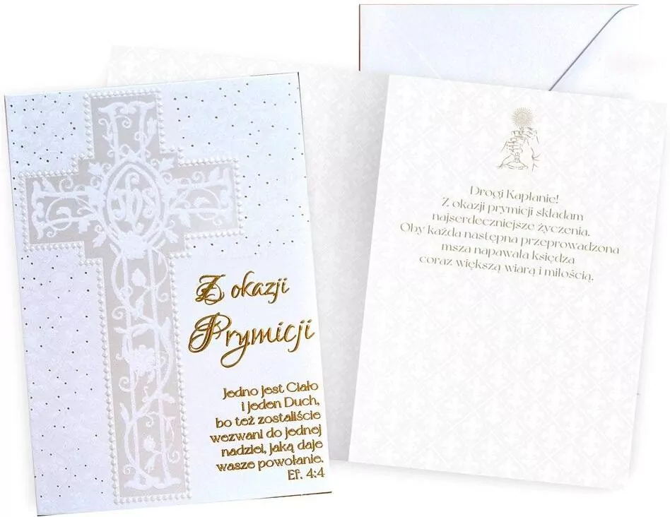 Karnet B6 Prymicja - tantis.pl