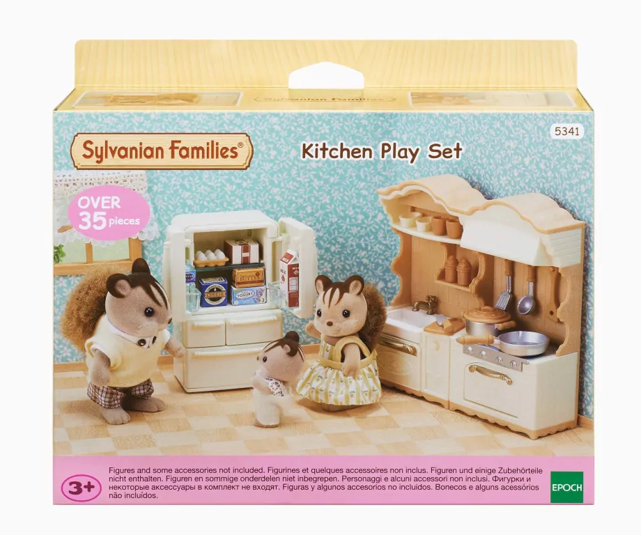 Wiejska kuchnia z lodówką. Sylvanian Families - tantis.pl