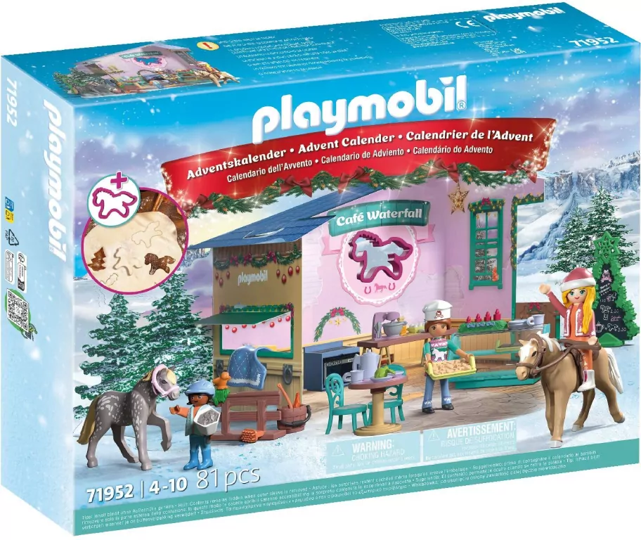 Playmobil Świąteczne wypieki w kawiarni jeździeckiej 71952 - tantis.pl