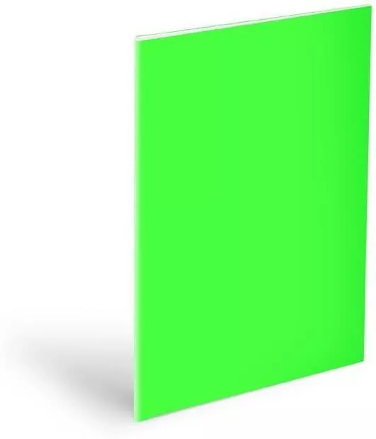 Okładka na zeszyt A5 neon green 180mic - tantis.pl