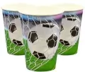 Kubki papierowe Gol! 8 sztuk - tantis.pl