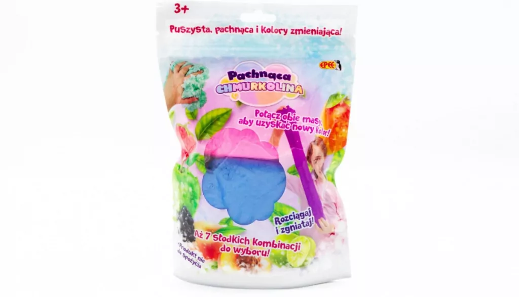 Chmurkolina pachnąca. Różowy + niebieski. Jeżyna - tantis.pl