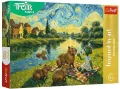 Puzzle 100 Karmiąc kapibary TREFL - tantis.pl