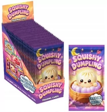 Karty laminowane squishy dumpling MIX - tantis.pl