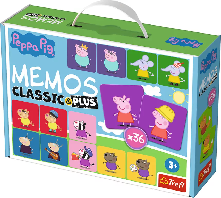Memos Classic & Plus. Świnka Peppa - tantis.pl