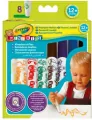 Flamastry zmywalne Minikids. 8 sztuk - tantis.pl
