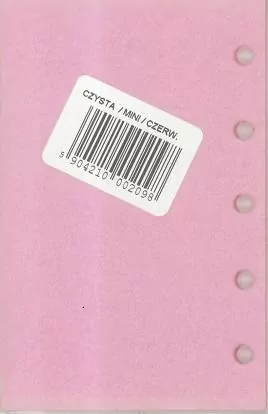 Wkład do organizer M Czysta czerwona ANTRA - tantis.pl