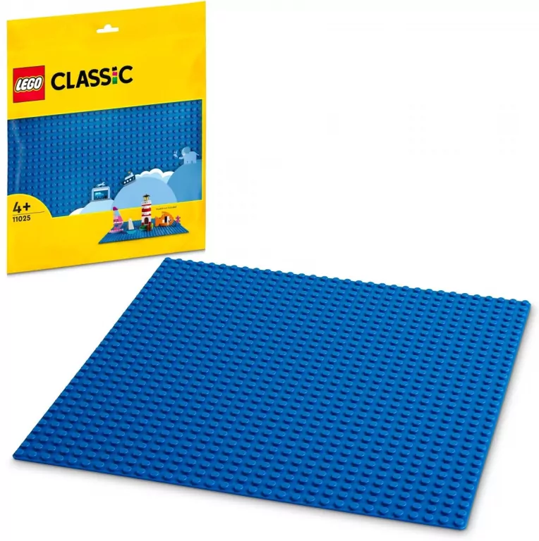 LEGO® Classic. Niebieska płytka konstrukcyjna. 11025 - tantis.pl