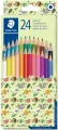 Kredki sześciokątne Pattern 24 kolory STAEDTLER - tantis.pl
