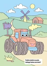 Kolorowanka wodna. Pojazdy - tantis.pl