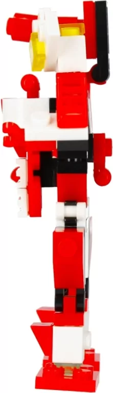 Klocki konstrukcyjne Alleblox RobotUnion 65el czerwony - tantis.pl