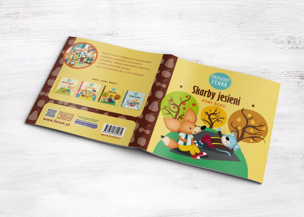 Skarby jesieni. Pory roku. Przygody Fenka - tantis.pl